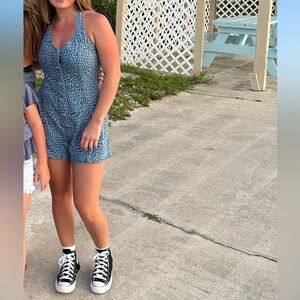 Levi's Light Blue Denim Romper